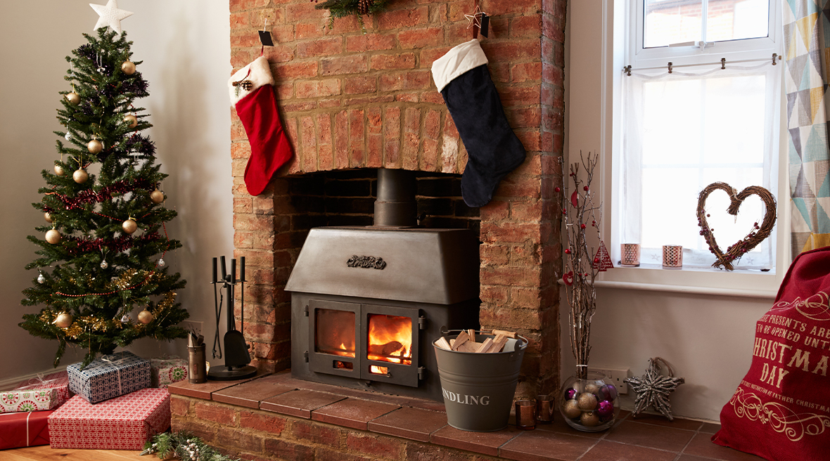 Les chaussettes de Noël traditionnelles en Angleterre